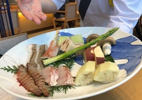 天ぷらランチ