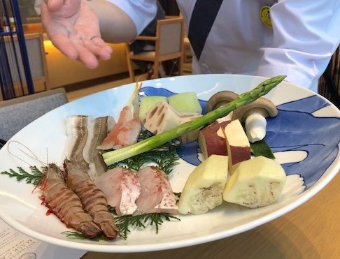 天ぷらランチ